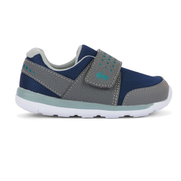 SEE KAI RUN Ryder FlexiRun Blue & Grey Toddler Kids Sneakers Velcro Tennis Shoes - Picture 5 of 16